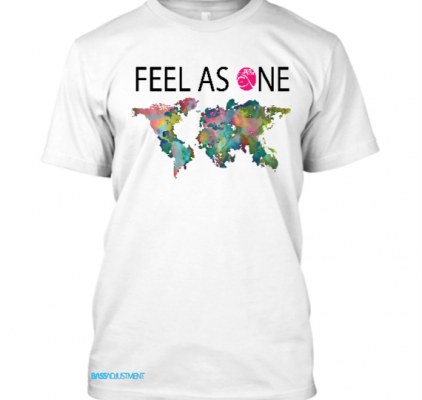 Feel As One T-Shirt white